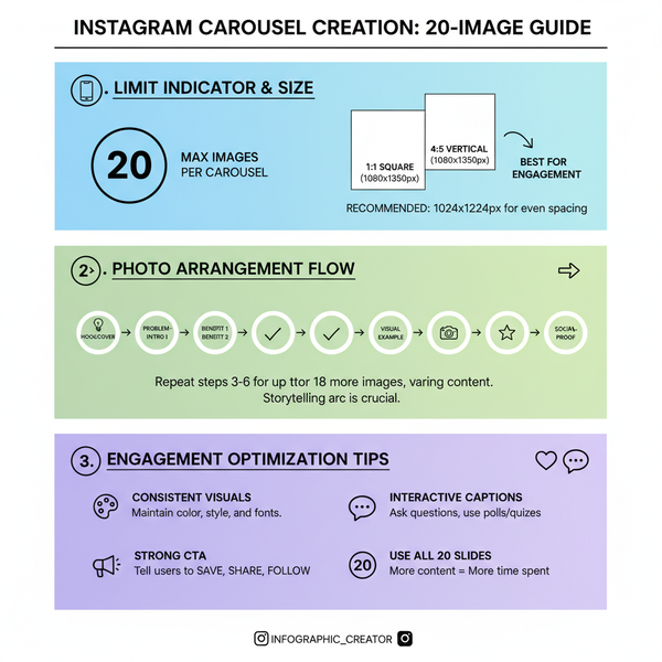 Instagram Carousel 20 Photos Guide for Higher Engagement