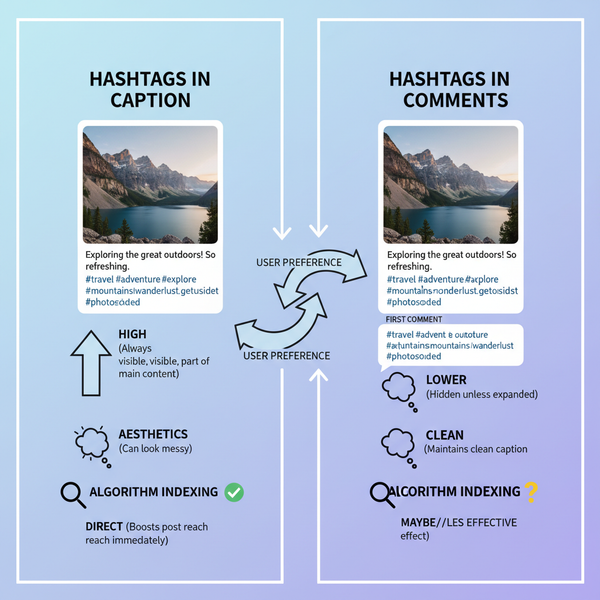 Instagram Hashtags in Comments for Better Reach and Engageme