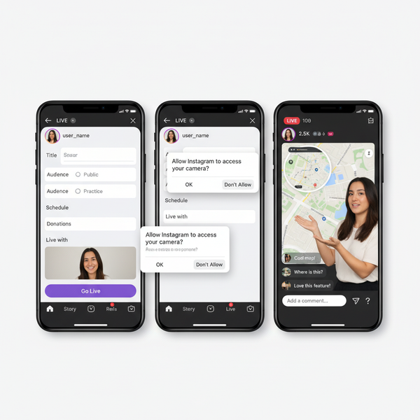 Instagram Live Screen Sharing Step-by-Step Guide