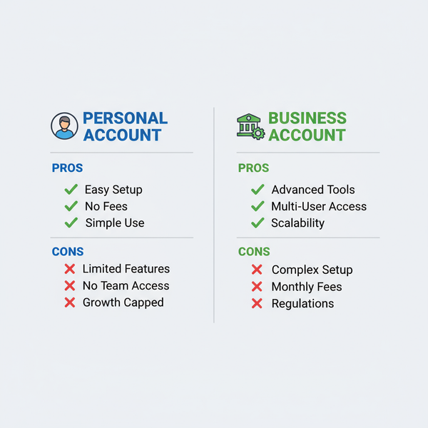 Instagram Personal vs Business Account Key Differences