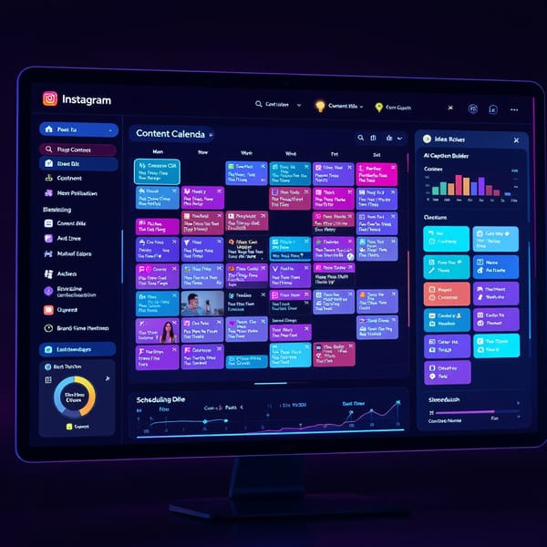 Instagram Post Assistant: How to Plan, Write, and Schedule Posts with AI (2025 Guide)