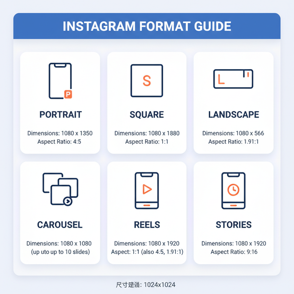 Formato de Instagram: Tipos, Medidas y Mejores Prácticas
