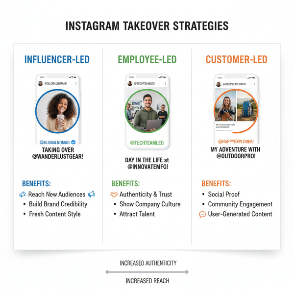 Top Instagram Takeover Examples for Successful Campaigns