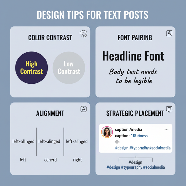 Instagram Text Posten: Formate, Design und Hashtag-Tipps
