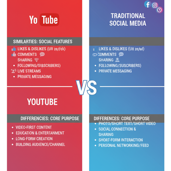 Is YouTube a Social Media Site or Just Video Sharing?