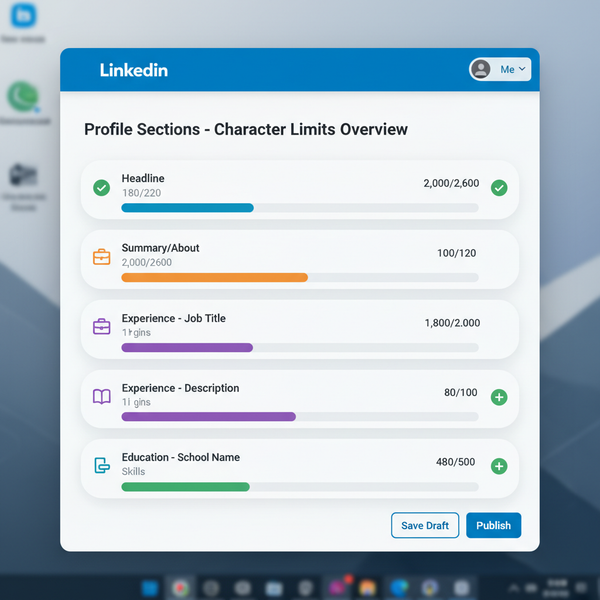 LinkedIn Character Limit 2024 for Posts, Headlines, Bios