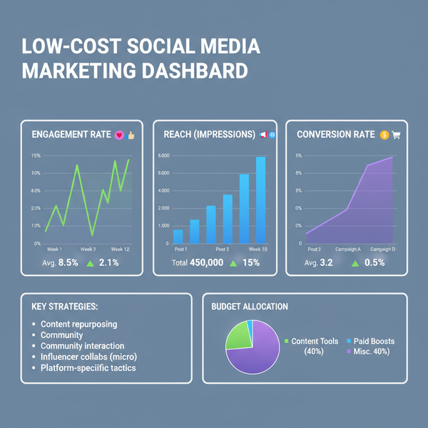 Low Cost Social Media Marketing Tips for Small Businesses