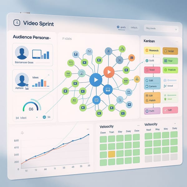 How to Make 34 Videos in 30 Days: Ideas, Workflow, and Tools