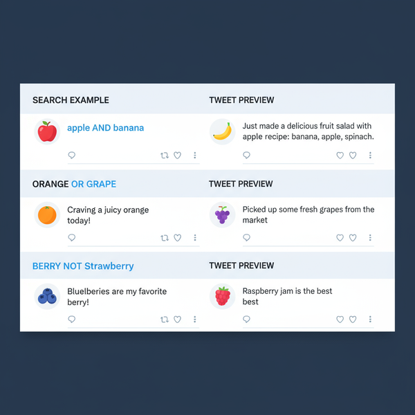 Twitter Search Operators Guide for Precise Results