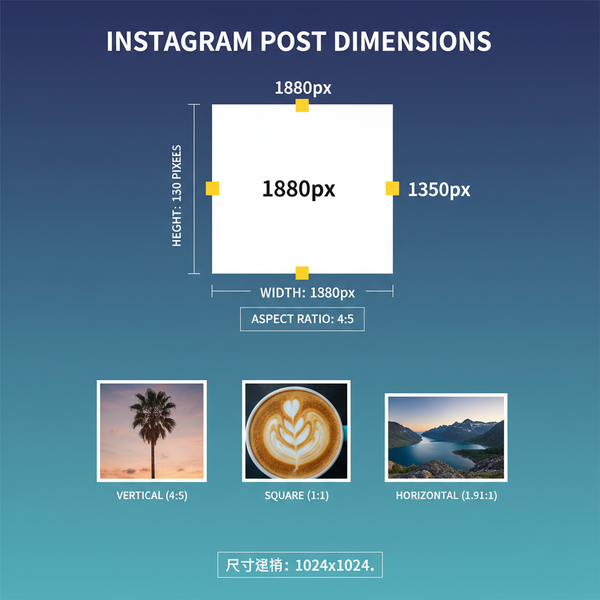 1080 by 1350 Image Size Guide for Instagram Posts
