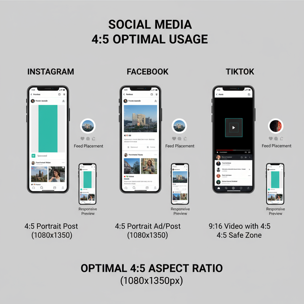 4:5 Pixel Aspect Ratio Guide for Social Media Images