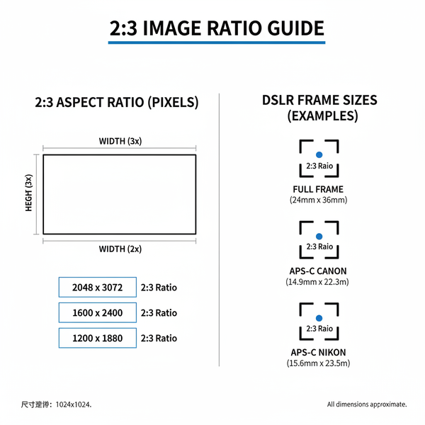 Photography and Design Tips for the 2:3 Image Ratio