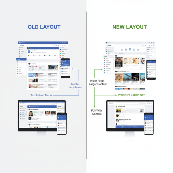 Optimizing the New Facebook Layout for Higher Engagement