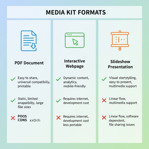 Media Kit Samples to Inspire Brands and Clients