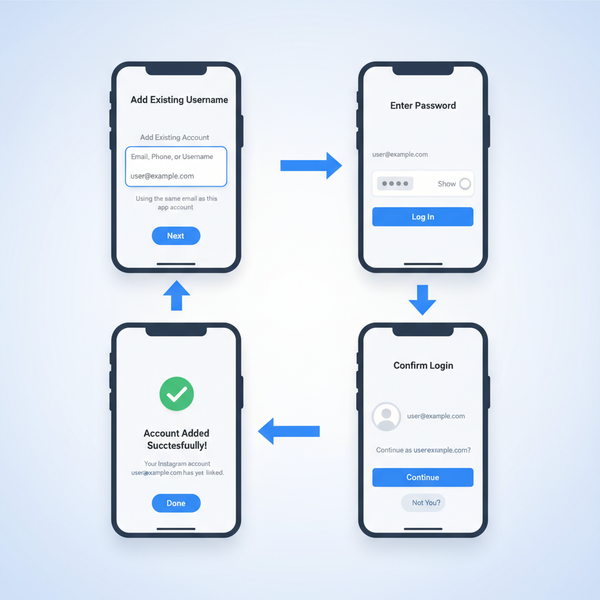 Manage Multiple Instagram Accounts Using One Email