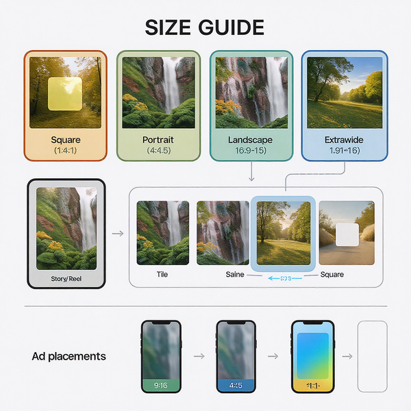 The New Instagram Dimensions (2025): Complete Size Guide for Posts, Reels, Stories, and Ads