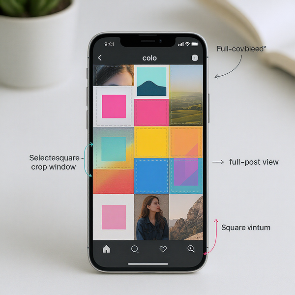 New Instagram Grid Size (2025): Exact Dimensions, Safe Zones, and Pro Design Tips