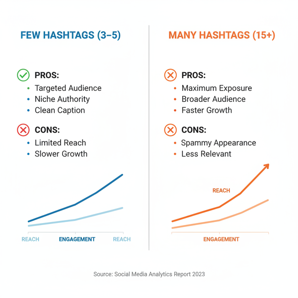 Optimal Number of Hashtags for Instagram Success in 2024