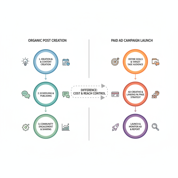 Organic vs Paid Facebook Ads: Best Strategy for Your Busines