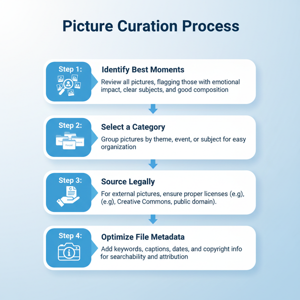 How to Curate Pictures of Best Moments and Events