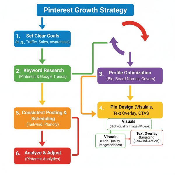 Pinterest Growth Strategy to Boost Reach and Drive Traffic