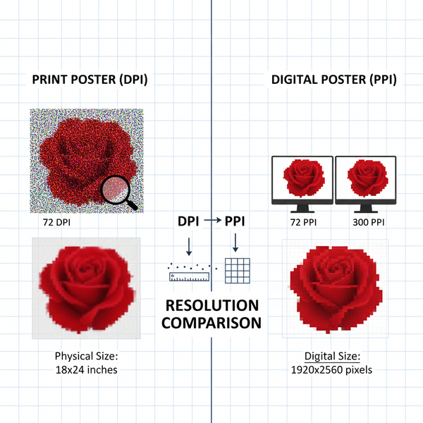 Poster Size in Px for Digital and Print Design Guide