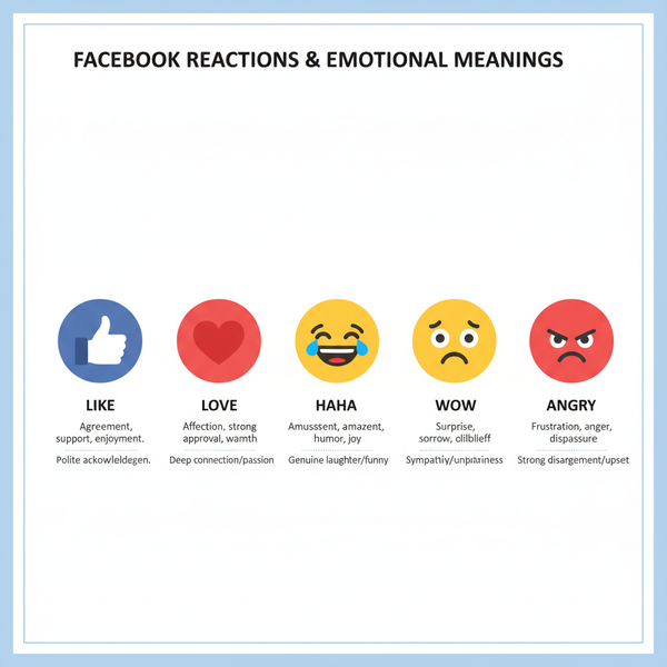 Facebook Reactions Meaning and Emotional Context Explained