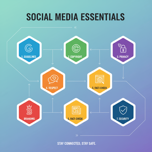 Essential Rules in Social Media for Safe and Respectful Use