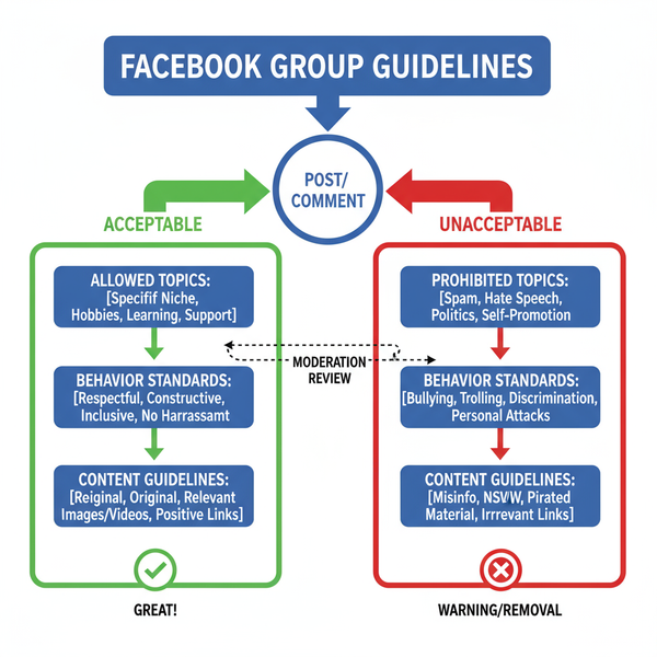 Rules of Facebook Groups for Admins and Members