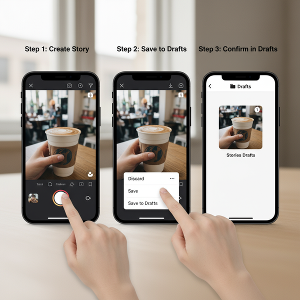 How to Save IG Story to Drafts and Edit Later