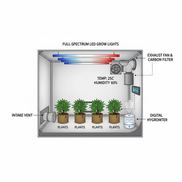 Schedule 1 Best Grow Setup for Yield and Legal Compliance