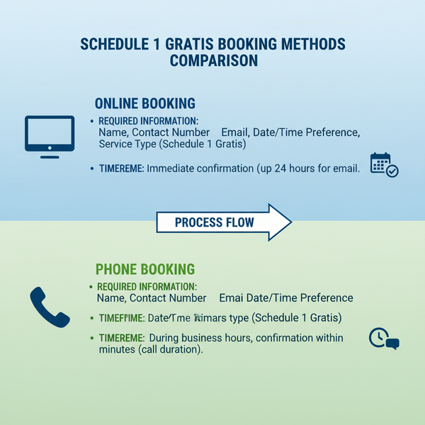 Schedule 1 Gratis Appointment Booking Guide