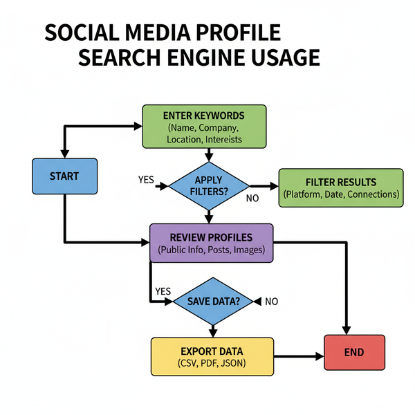 Effective Use of Search Engines for Social Media Profiles