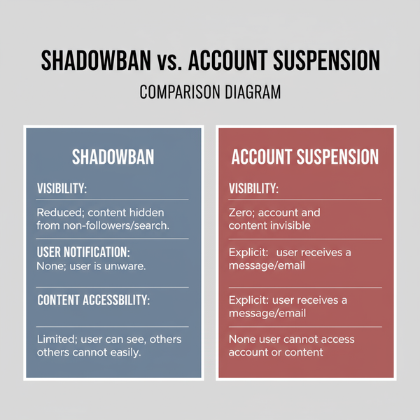 Shadowban Meaning Instagram: Causes, Signs, and Prevention