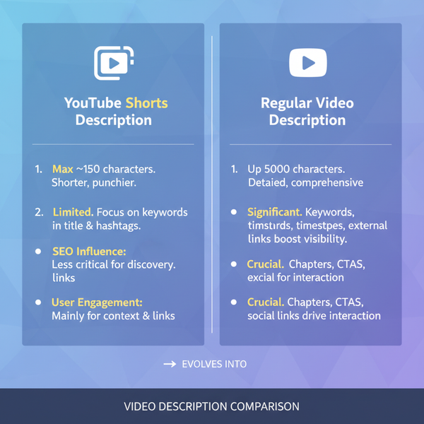 Should You Add Descriptions to YouTube Shorts for SEO