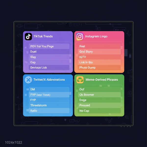 Social Media Slang and Acronyms Explained