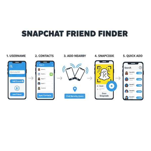 Snapchat How to Add People Using Username, Contacts, and Mor