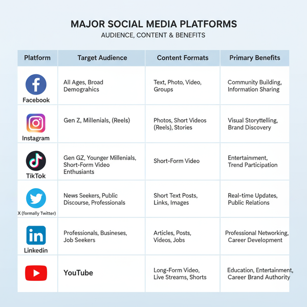 Social Media 101 Beginner’s Guide to Platforms and Strategy