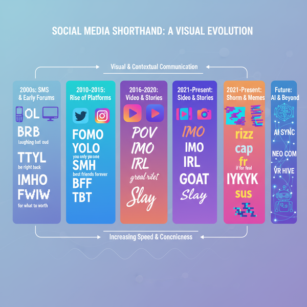 Social Media Abbreviation List with Meanings and Examples