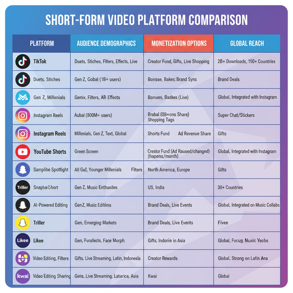Best Social Media Apps Like TikTok to Use in 2024