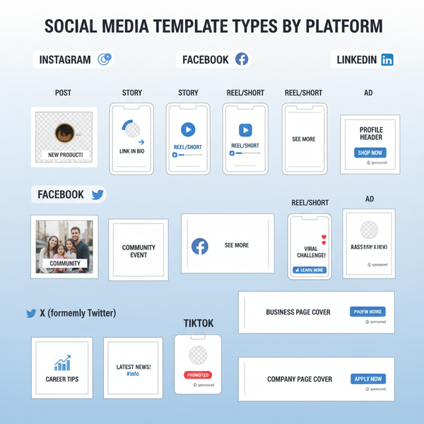 Boost Your Brand with Social Media Blank Templates
