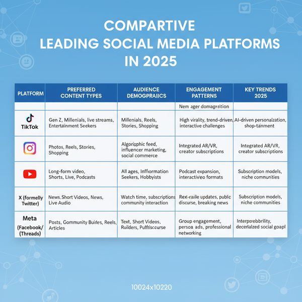 Social Media Calendar 2025 with Monthly Trends and Events