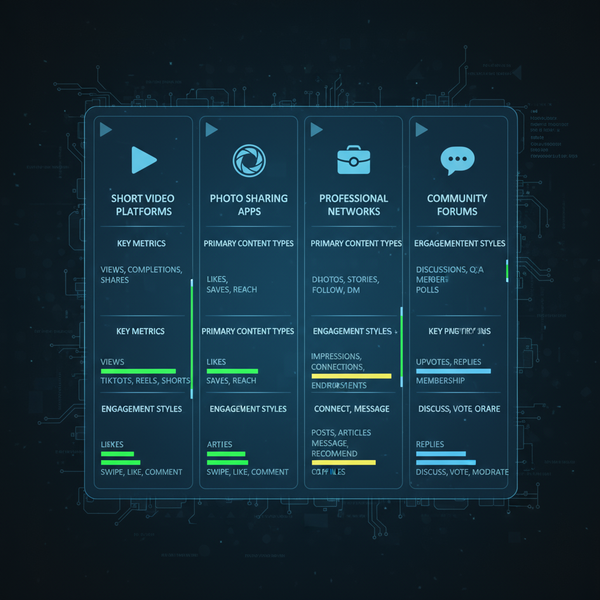 Types of Social Media Categories and How to Use Them