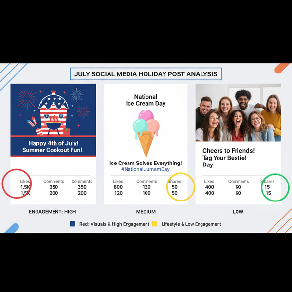 Social Media Holidays July 2025 Marketing Calendar