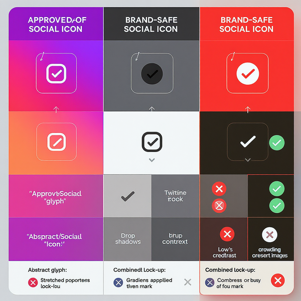 How to Use Social Media Logos (Instagram, Twitter/X, YouTube) the Right Way: A Practical Brand‑Safe Guide