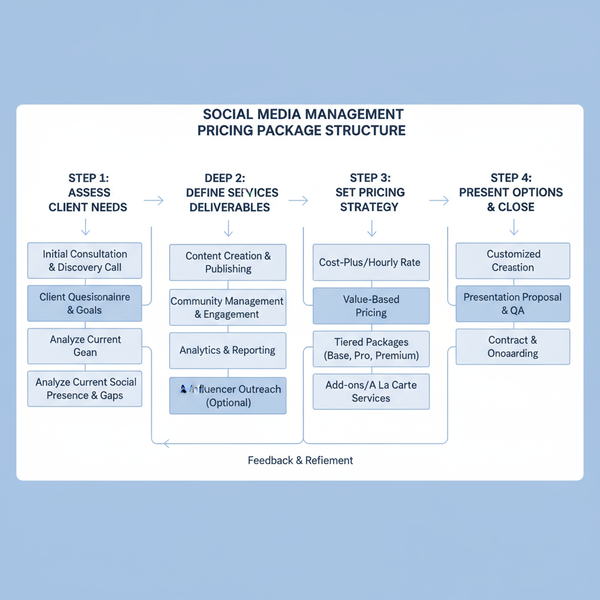 Structuring Social Media Management Pricing Packages