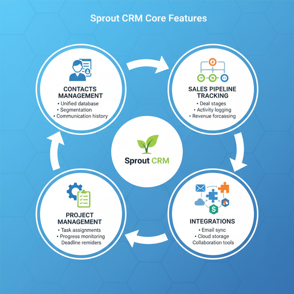 Sprout CRM Features and Setup Guide for Business Efficiency