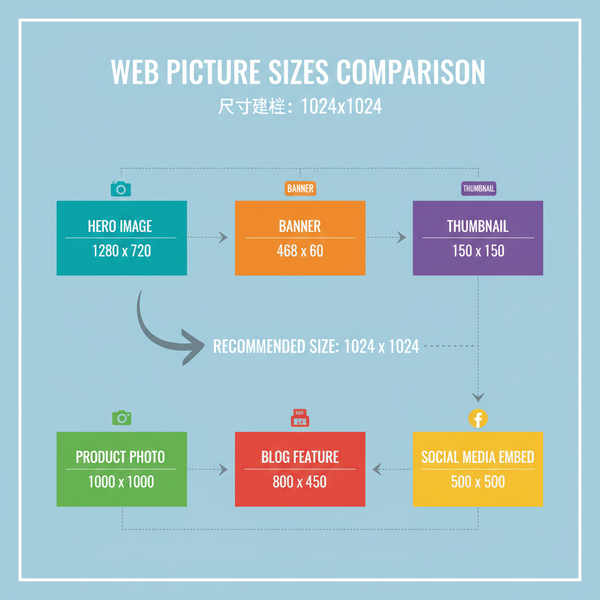Standard Web Picture Sizes for Designers and Marketers