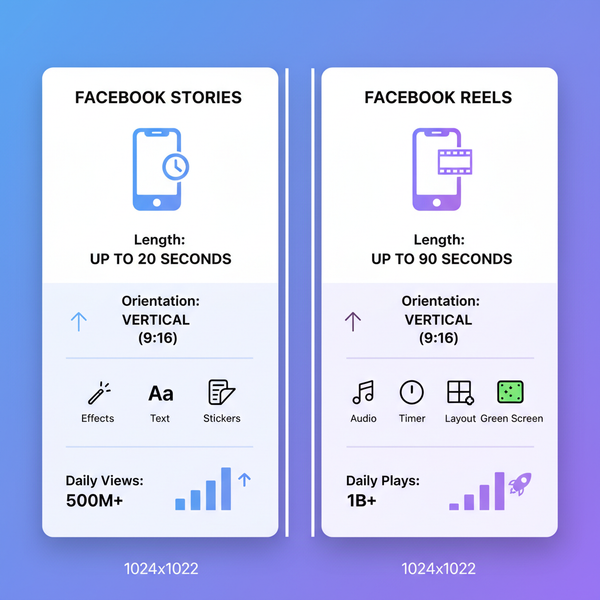 Facebook Story vs Reel: Engagement and Performance Compared