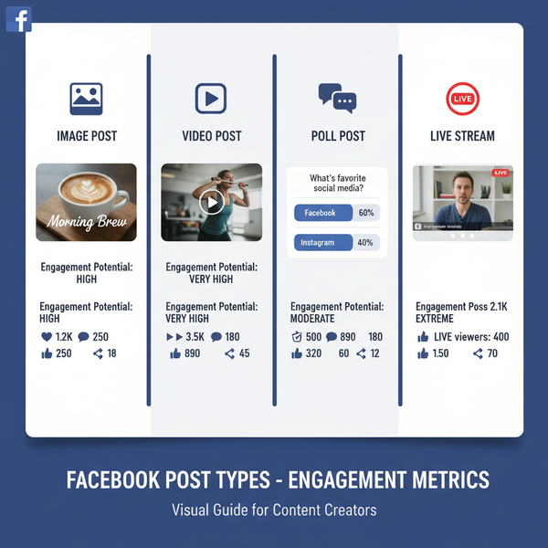 Suggested Facebook Posts to Increase Engagement and Reach